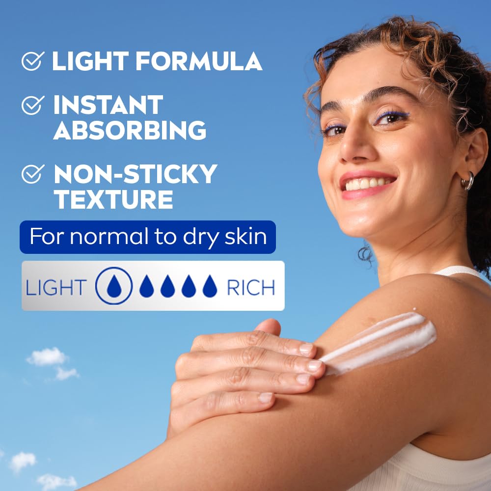 nivea aloe hydration body lotion, 200ml | 400ml 72h moisturization | with deep moisture serum & 100% natural aloe vera extracts | all skin types NIVEA Aloe Hydration Body Lotion