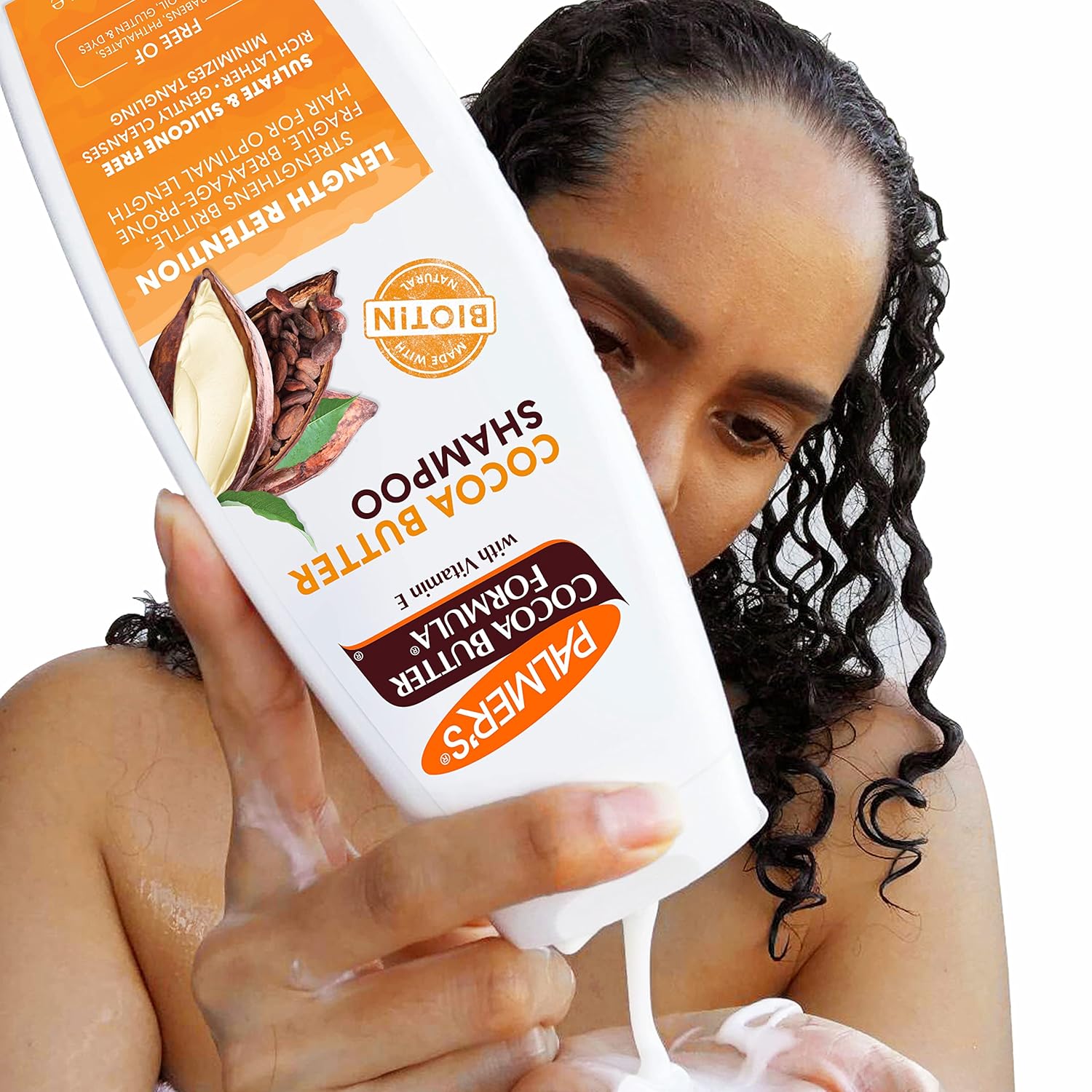 palmer's cocoa butter & biotin shampoo for hair length retention, strengthening & enhanced shine 400ml Palmer's Cocoa Butter